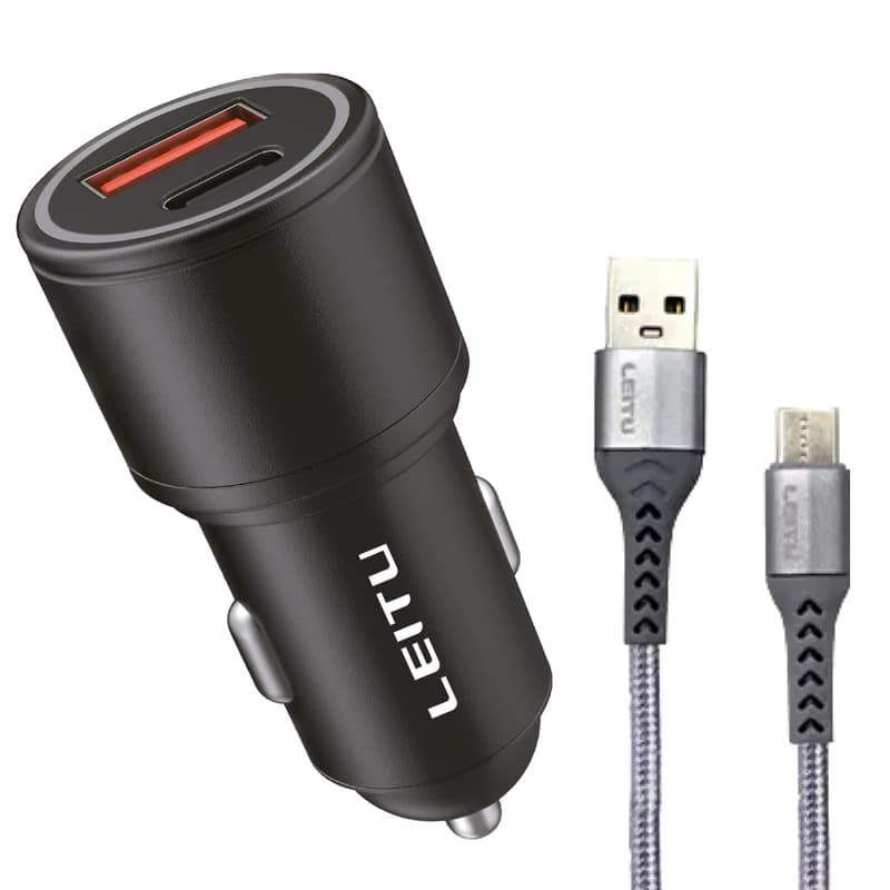 شارژر فندکی ۲۰ وات لیتو مدل LC-C10 — تصویر ۲