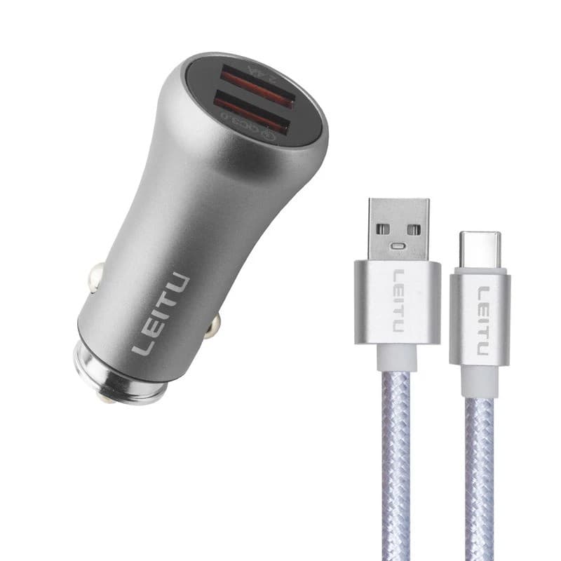 شارژر فندکی لیتو مدل LC-C6 فست شارژ