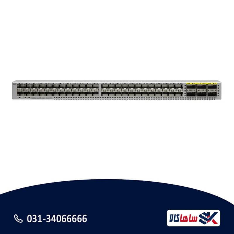 سوئیچ نکسوس سیسکو N9K-C9372PX-E 48 پورت 10G SFP+ استوک — تصویر ۲