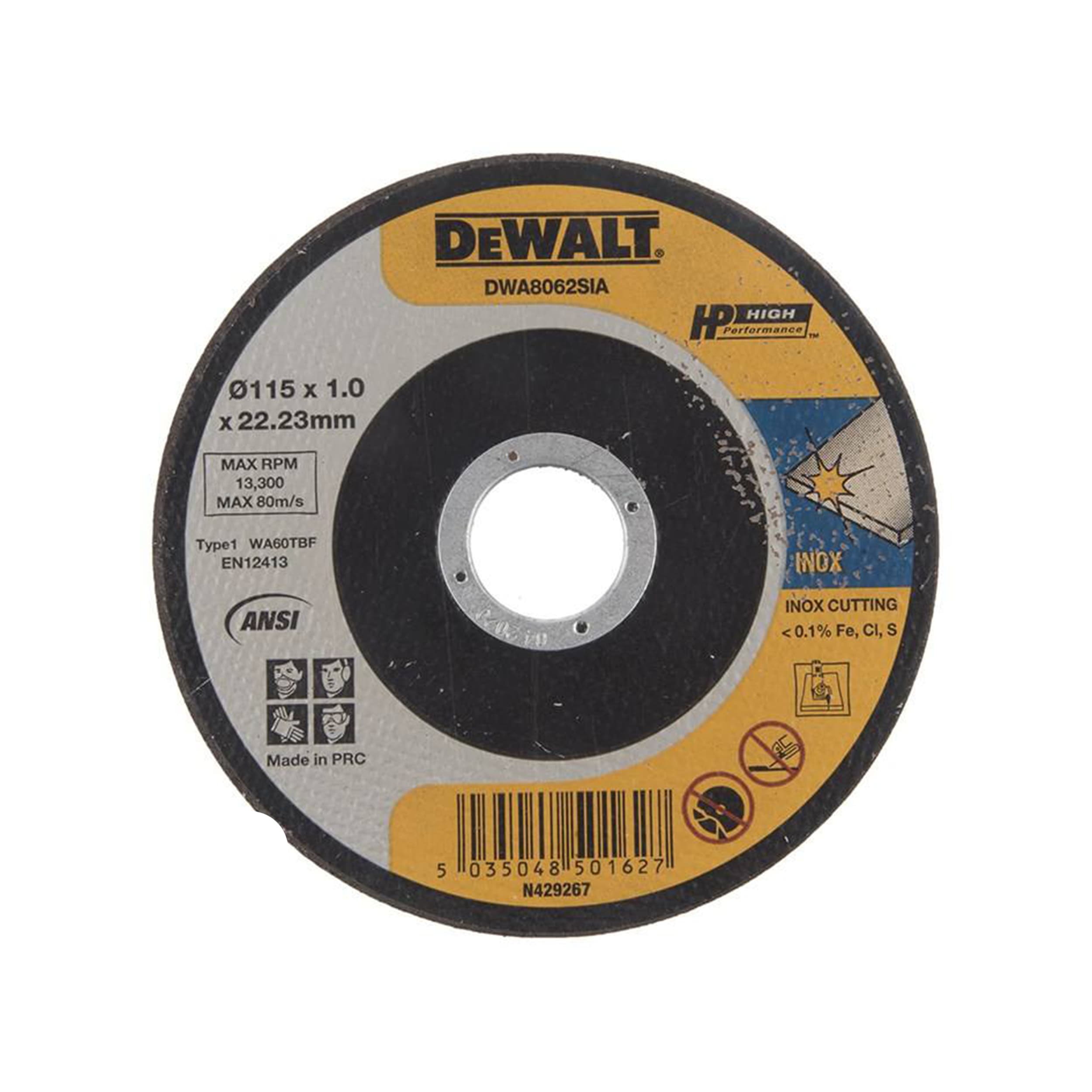 صفحه استیل‌بر دیوالت مدل DWA8062SIA