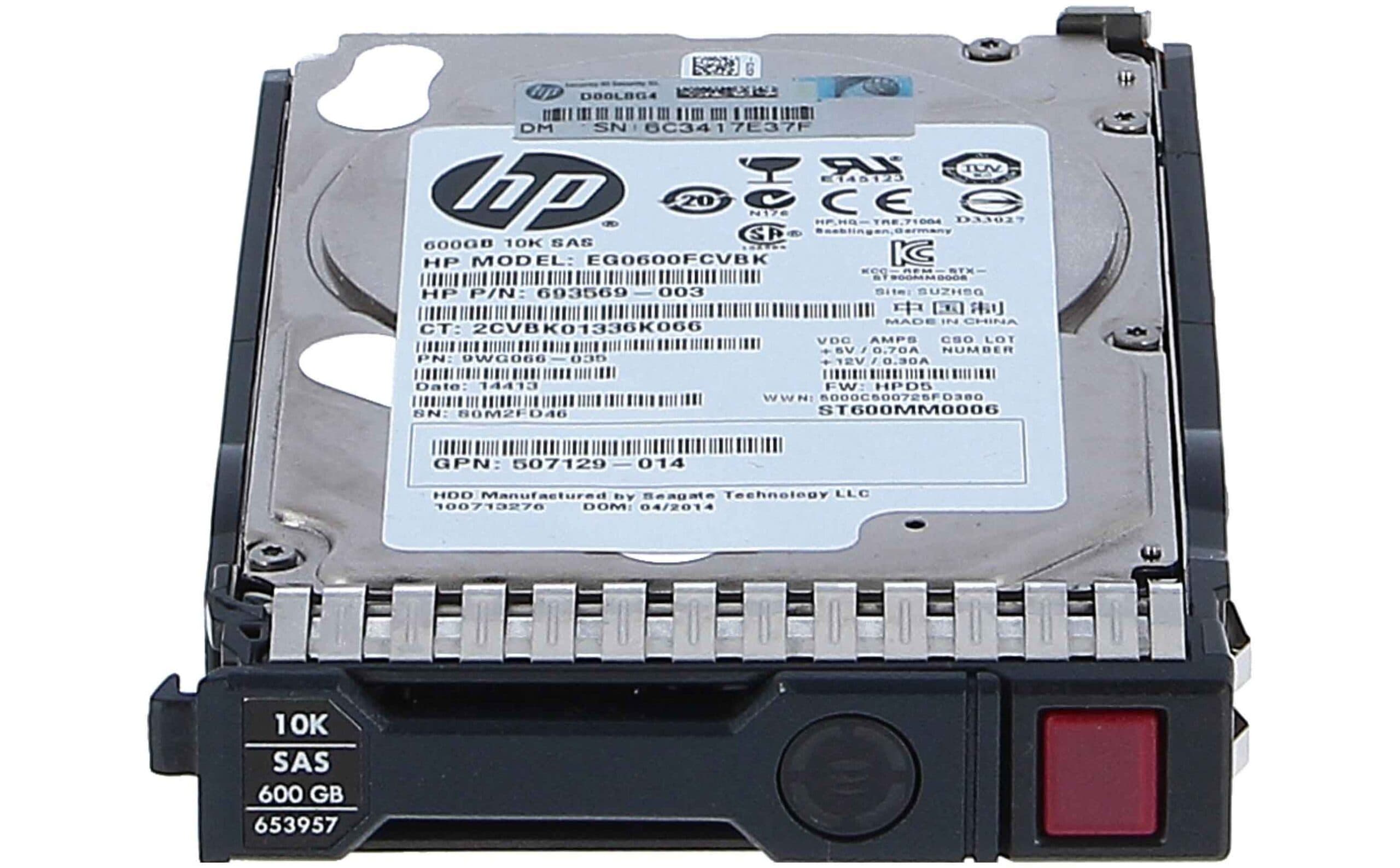 هارد سرور HP مدل 600GB SAS 12G 10K SFF — تصویر ۷