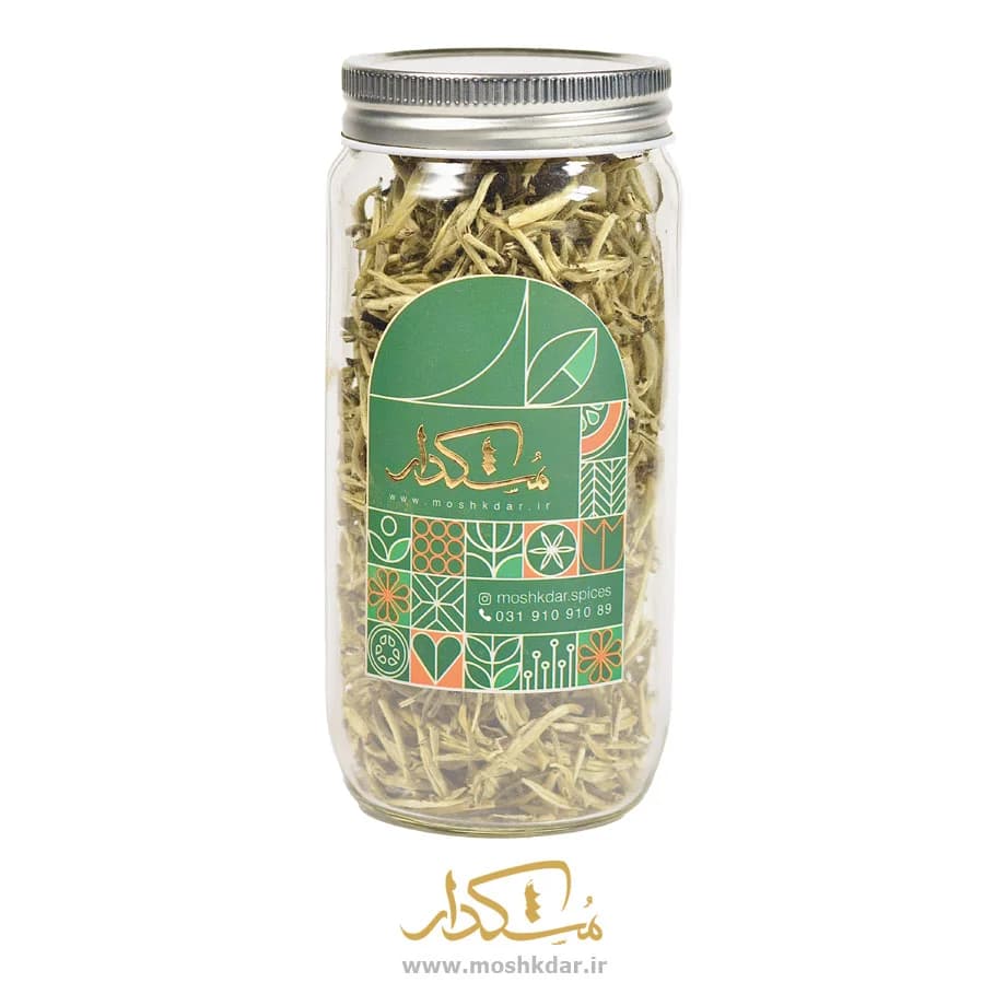 چای سفید شیشه بزرگ 80 گرمی — تصویر ۴