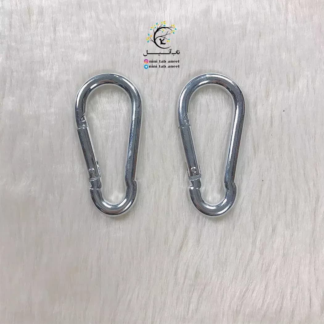 اتصال کارابین تاب کودک — تصویر ۳