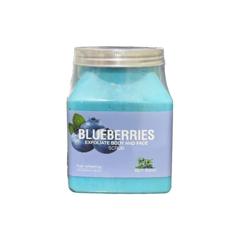 اسکراب صورت و بدن بلوبری 500 میل Blueberries Scrub
