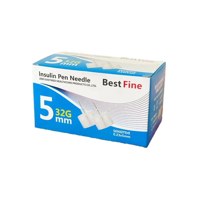 سرسوزن قلم انسولین بست فاین 5 میل بسته 100 عددی Best Fine — تصویر ۲