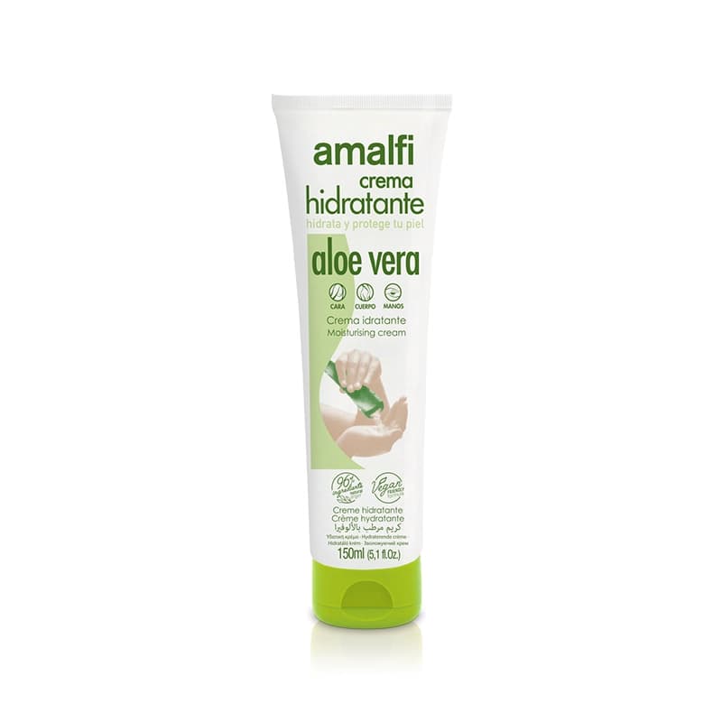 کرم مرطوب کننده پوست آلوئه ورا آمالفی Amalfi Aloe Vera