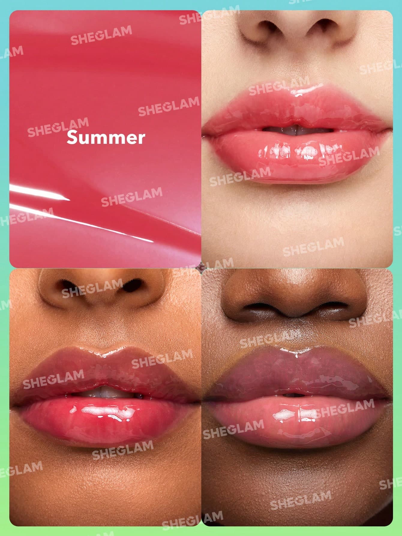 لیپ گلاس شیگلم Sheglam سری Rick and Morty رنگ Summer — تصویر ۱۰