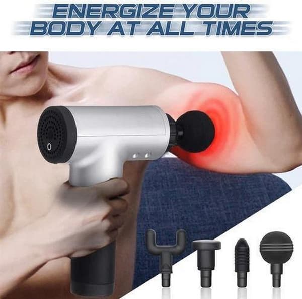 ماساژور شارژی تفنگی برقی گان FASCIAL GUN مدل KH-320 — تصویر ۸