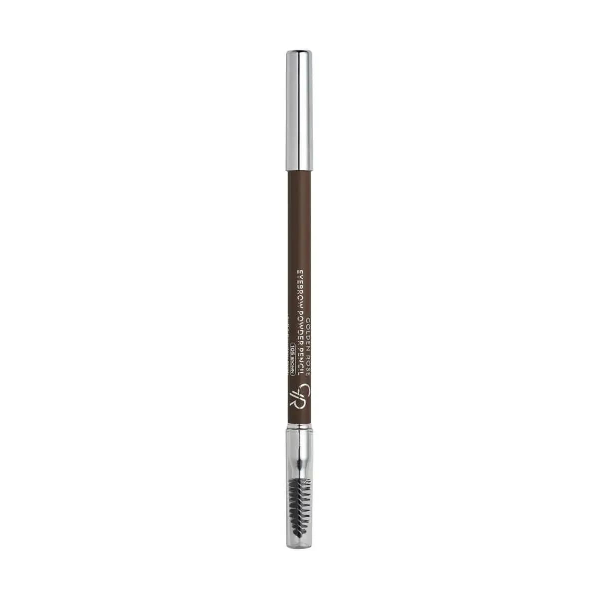 مداد ابرو پودری گلدن رز Golden Rose شماره 105 رنگ Brown