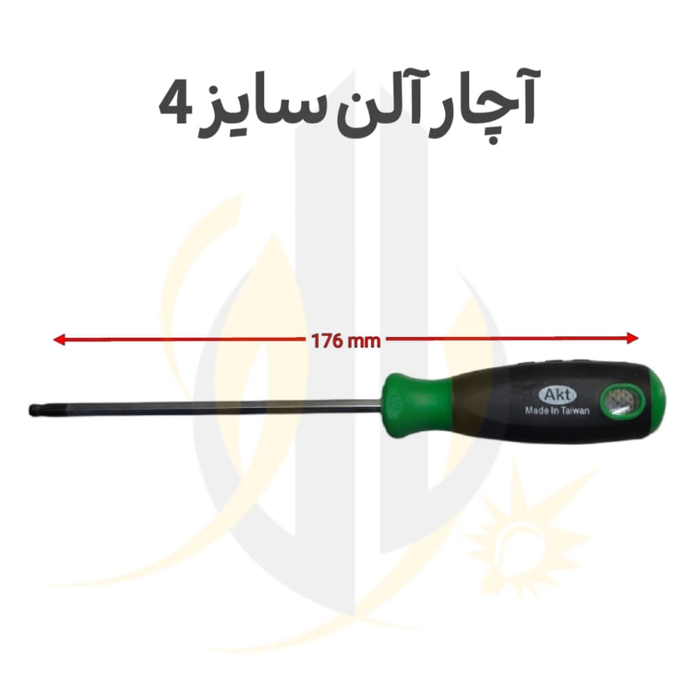 پیچ گوشتی آلنی — تصویر ۷