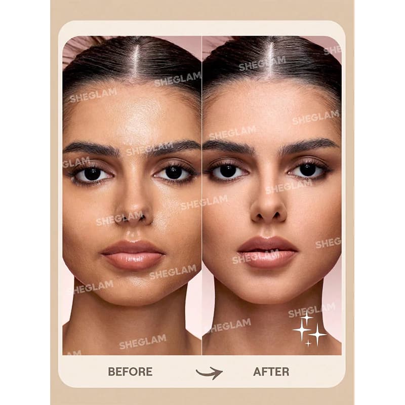 پودر فیکس بی رنگ شیگلم Sheglam مدل Blur In A Bottle رنگ Translucent حجم 30 گرم — تصویر ۴