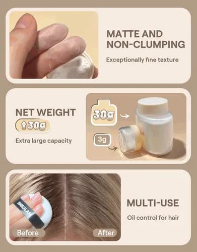 پودر فیکس بی رنگ شیگلم Sheglam مدل Blur In A Bottle رنگ Translucent حجم 30 گرم — تصویر ۳