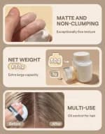پودر فیکس بی رنگ شیگلم Sheglam مدل Blur In A Bottle رنگ Translucent حجم 30 گرم — تصویر ۶