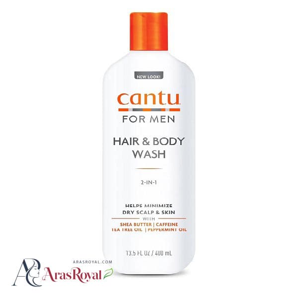 شامپو سر و بدن مردانه کنتو Cantu مناسب موهای فر حجم 400 میل — تصویر ۸