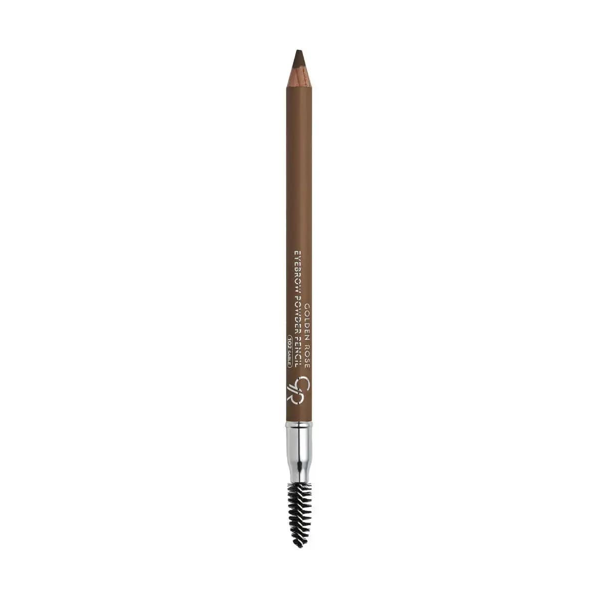 مداد ابرو پودری گلدن رز Golden Rose شماره 102 رنگ Sable — تصویر ۱۲