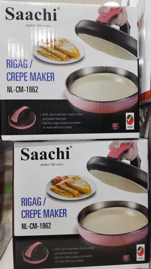 کرپ ساز ساچی نان پز برقی SAACHI مدل NL-CM-1862 — تصویر ۳