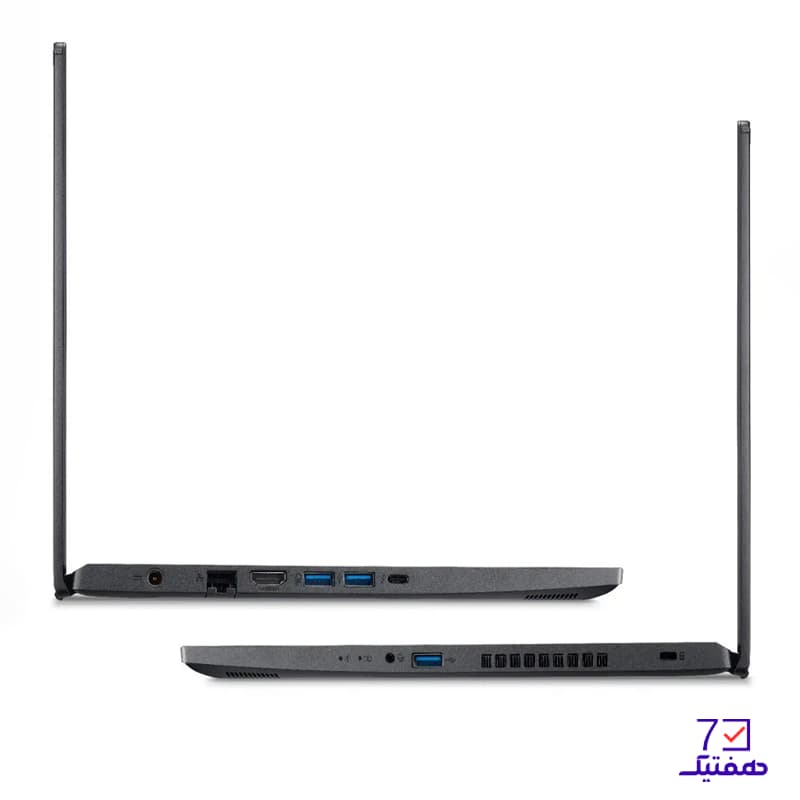 لپ تاپ 15.6 اینچی ایسر مدل Aspire 7 A715-76G-56U2-i5 12450H 8GB 512SSD RTX3050 — تصویر ۳