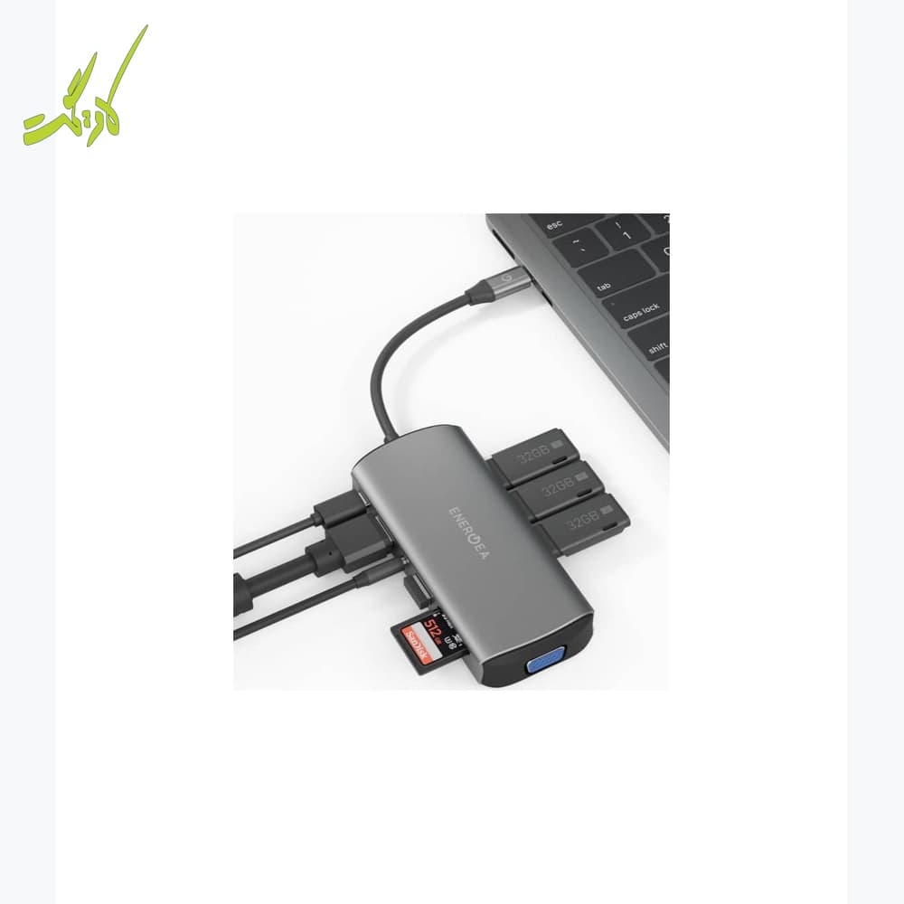 هاب ۱۱ در ۱ انرژیا مدل Energea 11 in 1 AluHub Max — تصویر ۴