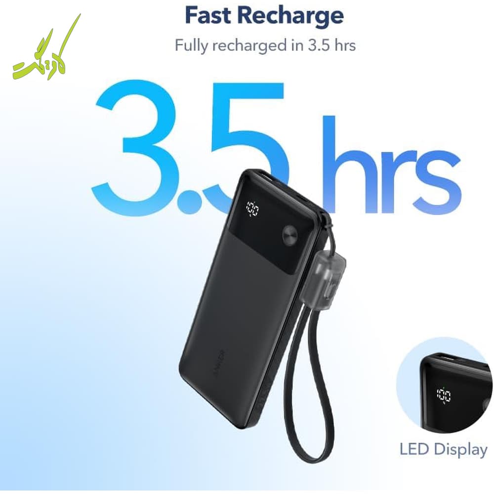 پاوربانک ۱۰۰۰۰ انکر Anker PowerBank 10000mAh 22.5W A1388 — تصویر ۵
