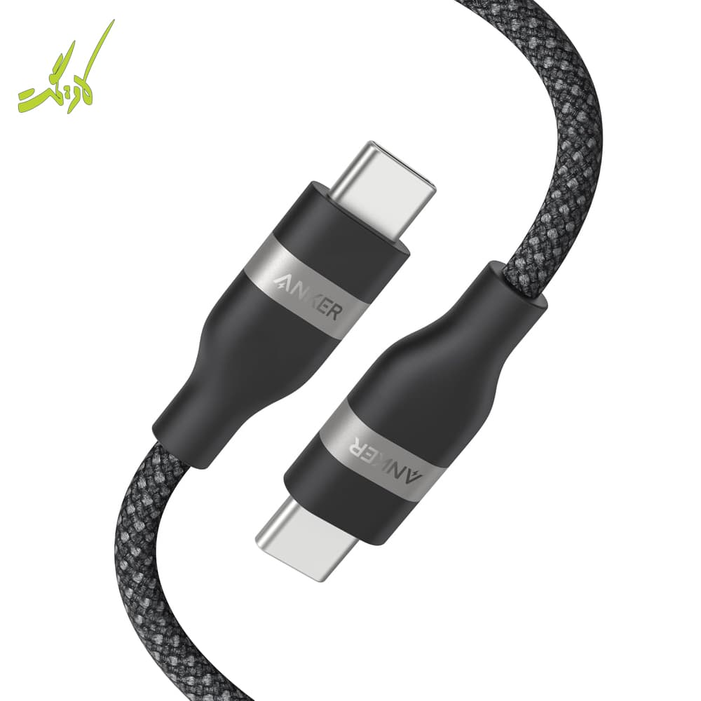 کابل USB-C to USB-C انکر مدل Anker USB-C to USB-C 240W 90cm A82E2