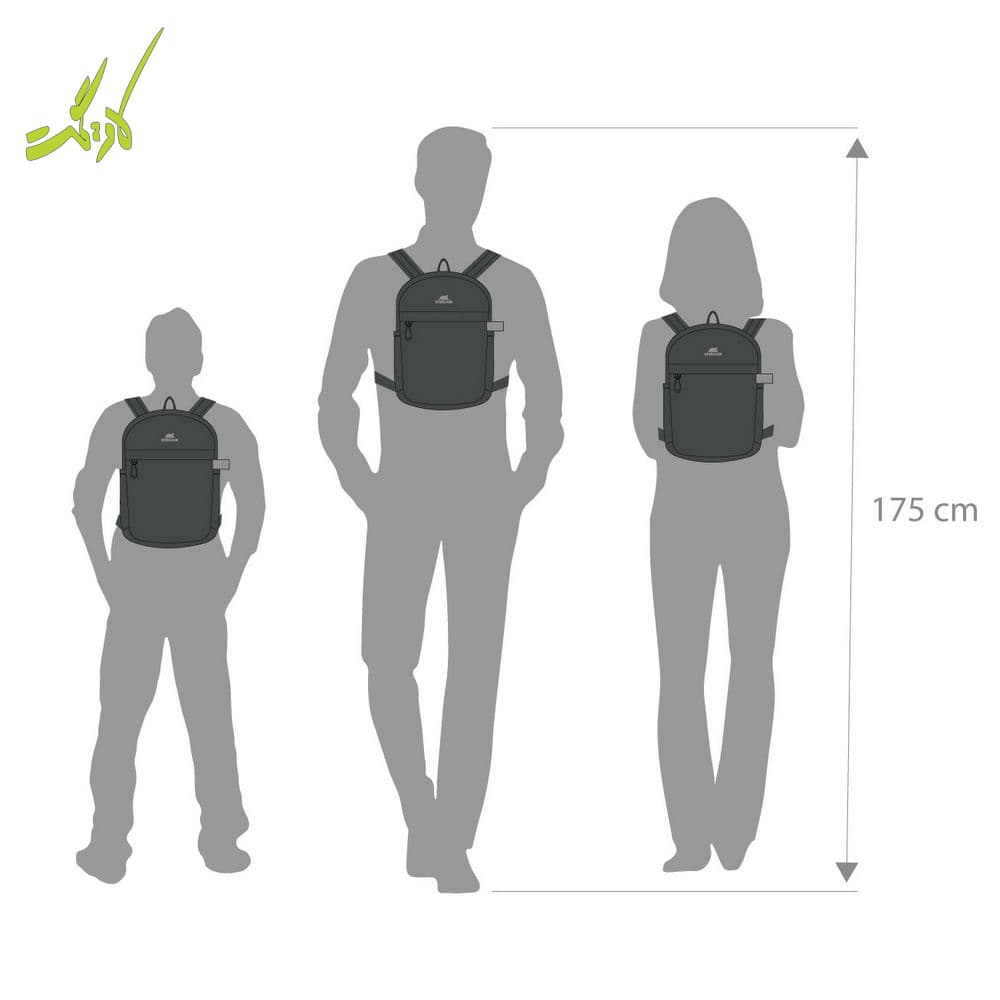 کیف کوله کد 5422 برند ریواکیس RIVACASE 5422 Small Urban Backpack 6L — تصویر ۳