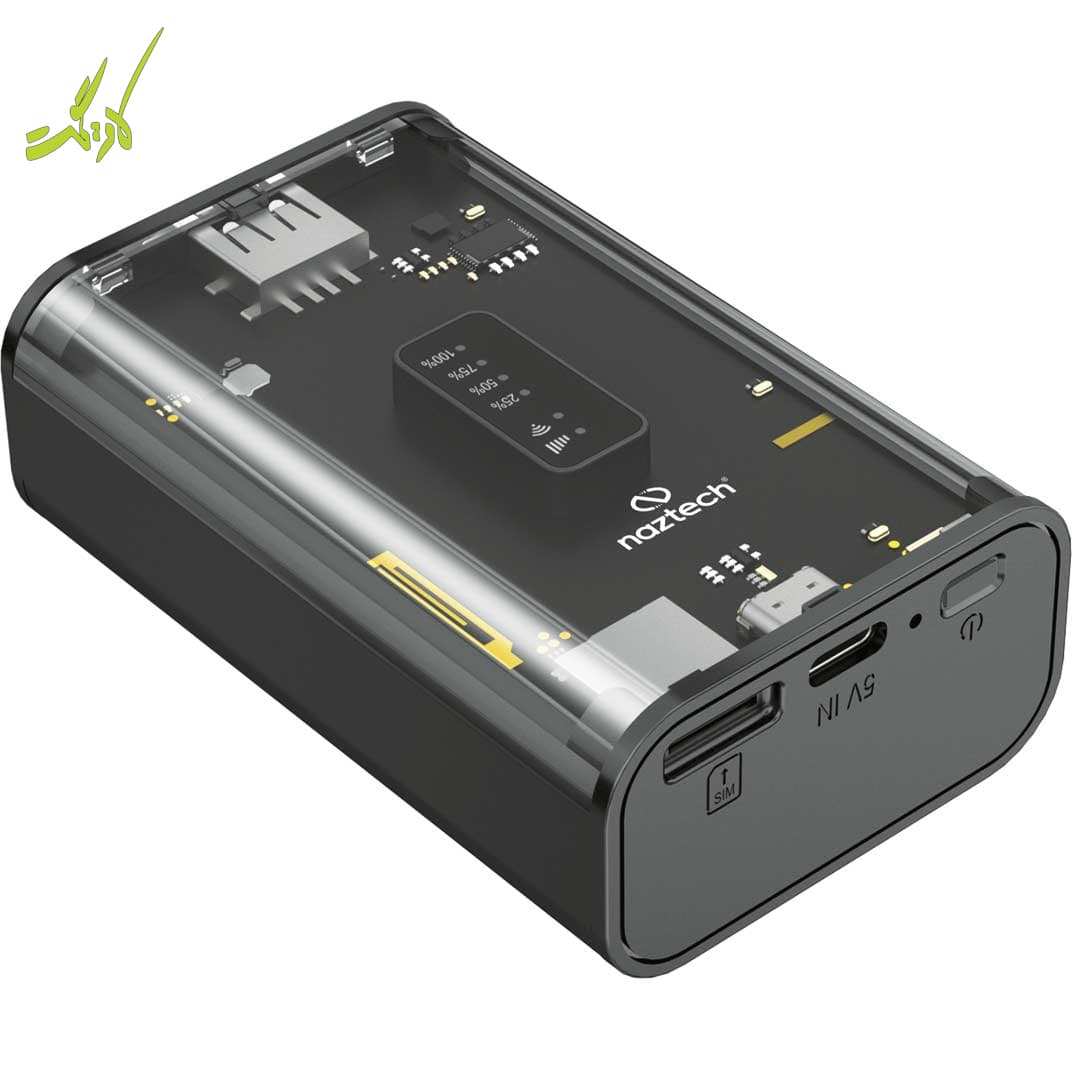 مودم سیمکارتخور 4G قابل حمل نزتک مدل Naztech NZT-99G