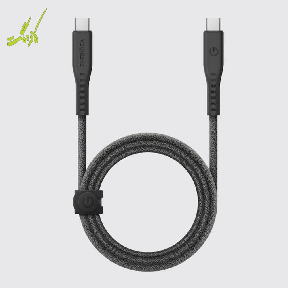 کابل دیتا و شارژ سریع USB-C انرژیا Energea Flow USB3.2 Gen2 C-C Cable 100CM