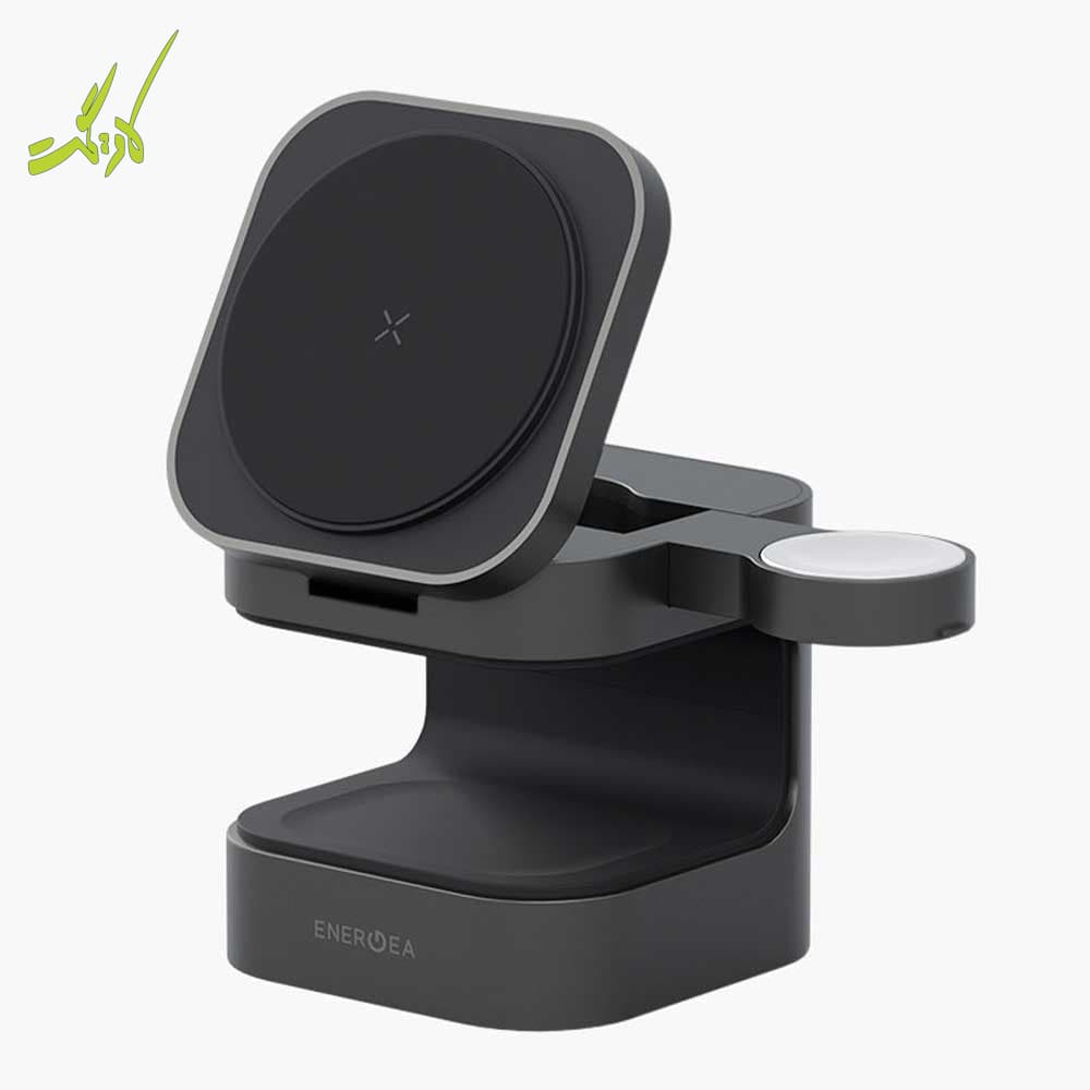 شارژر وایرلس ۳ کاره انرجیا Energea MagCube Qi2 Certified 3-in-1 — تصویر ۱۱