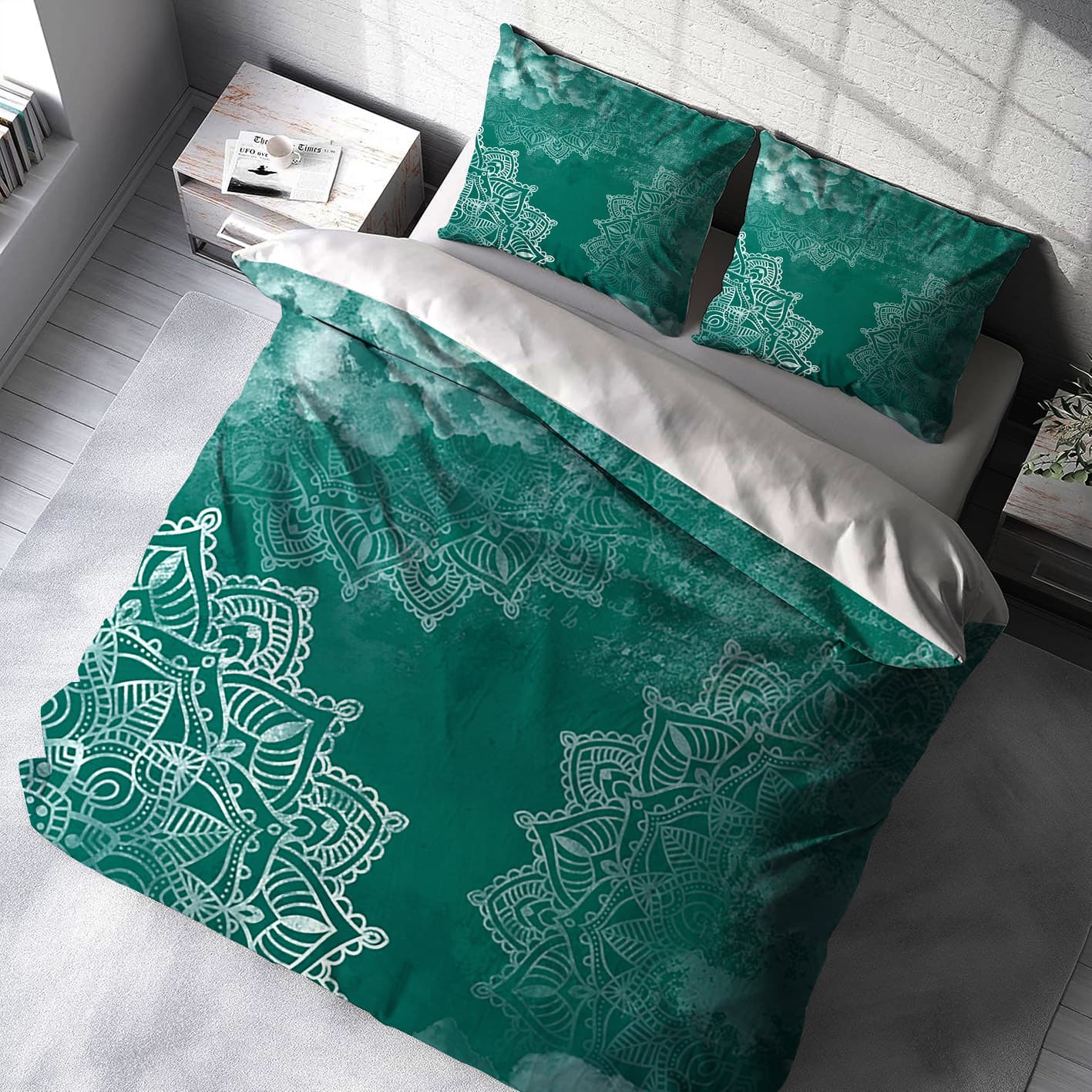 ست روتختی دونفره طرح سنتی شیک BA-4723