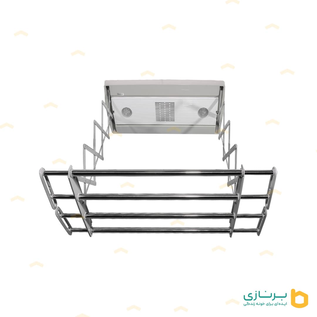 بند رخت برقی سقفی سایز کوچک — تصویر ۸