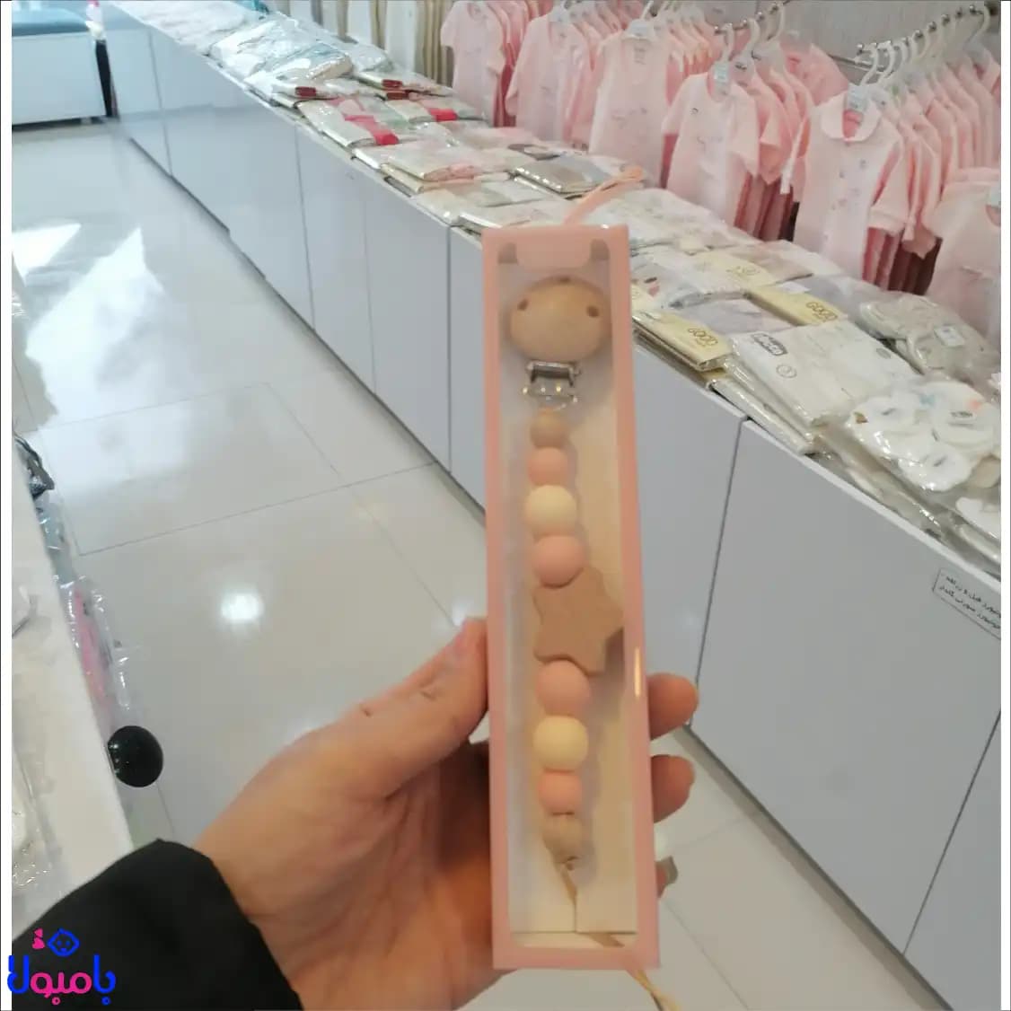 بند پستانک سیلیکونی مهره دار — تصویر ۳