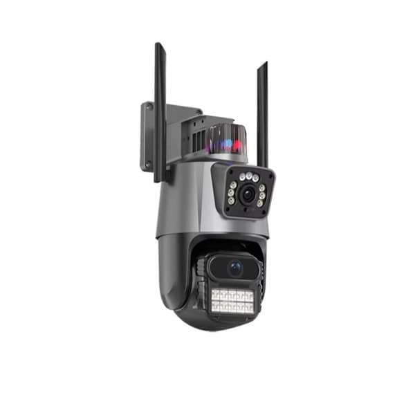 دوربین بی سیم سیم کارت خور دو لنز چرخشی v380 pro — تصویر ۴