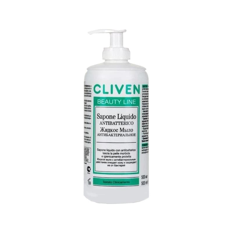 صابون مایع آنتی باکتریال کلیون CLIVEN حجم 500 میل — تصویر ۸