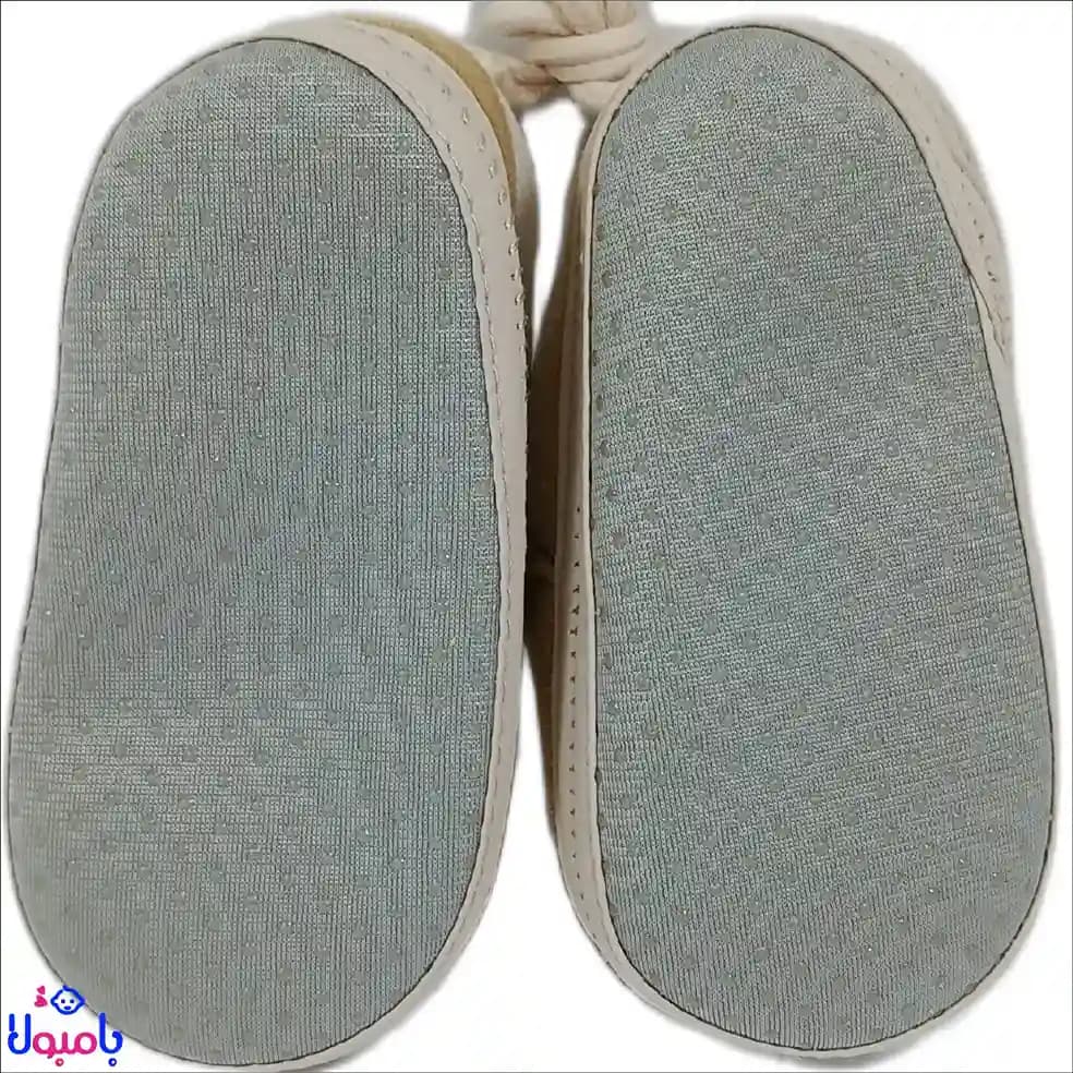 پاپوش زمستانه مخمل طرح ستاره خردلی — تصویر ۴