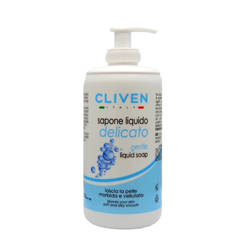 صابون مایع ضد جوش کلیون CLIVEN مدل DELICATO حجم 500 میل — تصویر ۷