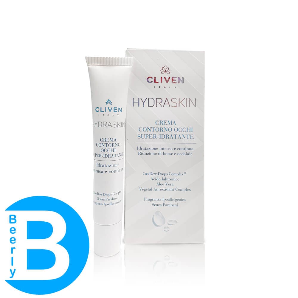 کرم آبرسان دور چشم کلیون CLIVEN مدل HYDRASKIN حجم 15 میل — تصویر ۳