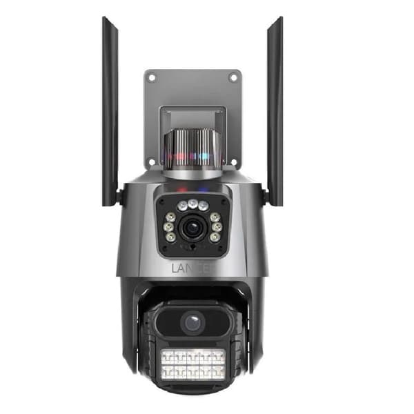 دوربین پلاک خوان IP تحت شبکه چرخشی 8MP دولنز لنز بیسیم — تصویر ۴