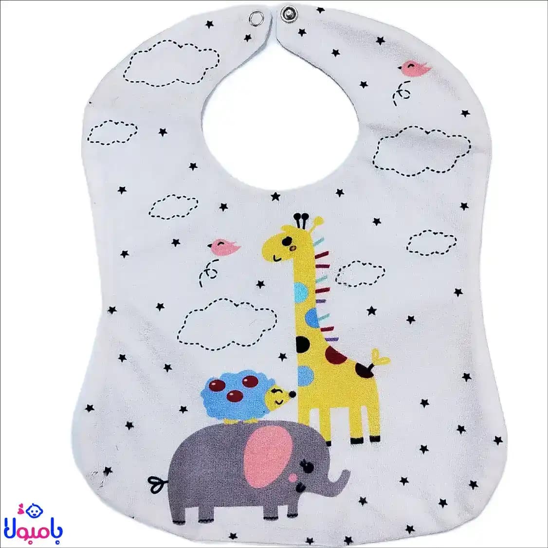 پیشبند مخمل کیوت بچه گانه 31*25 سانتی متر