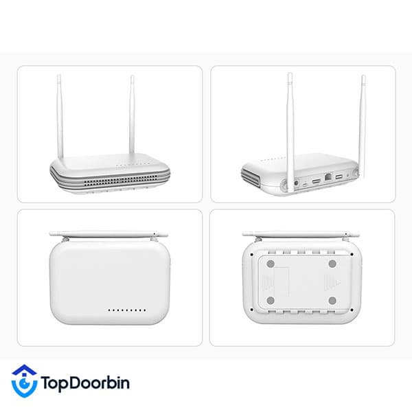 دستگاه ضبط 8 کانال NVR وای فای (8Channel) — تصویر ۴