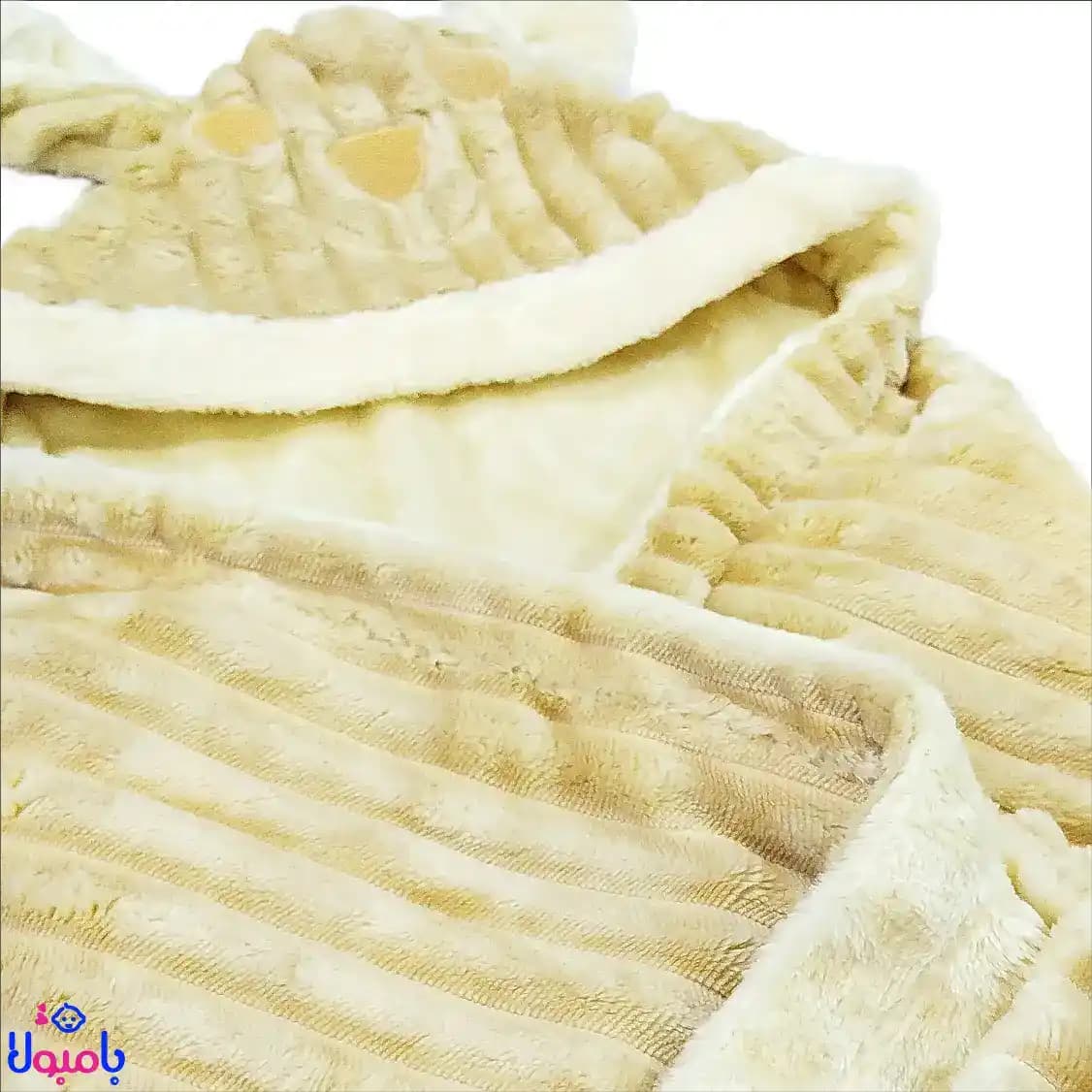پتو دور پیچ پولیشی طرح خرگوش 70*75 سانتی متر — تصویر ۱۲