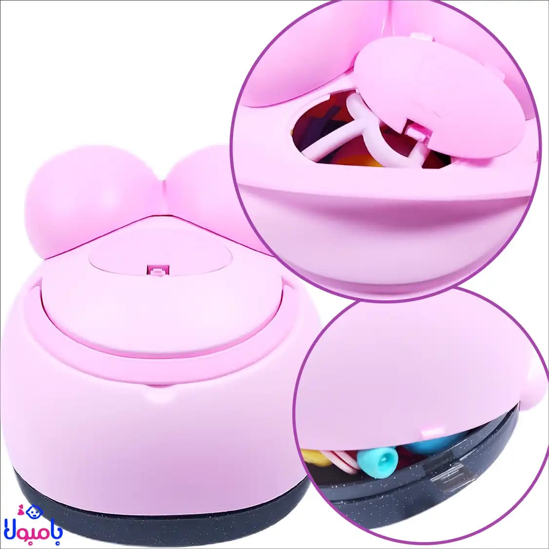 پک جغجغه صندوقی قورباغه Baby Rattle — تصویر ۵