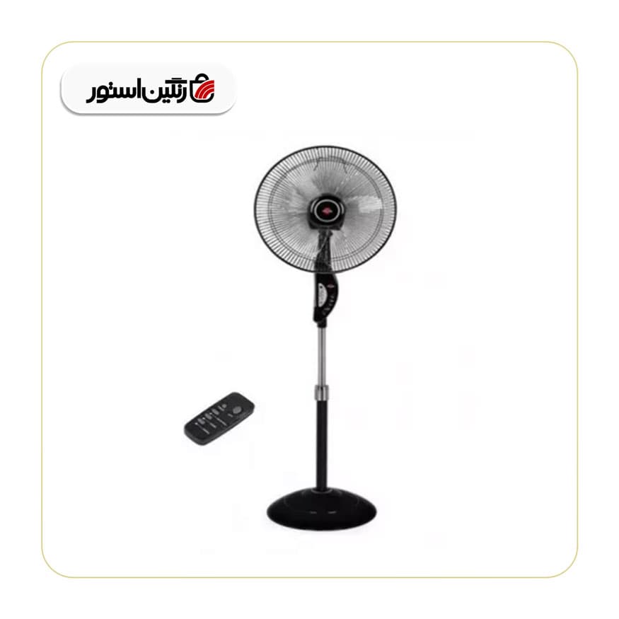 پنکه پايه بلند پارس خزر مدل ADO مشکی