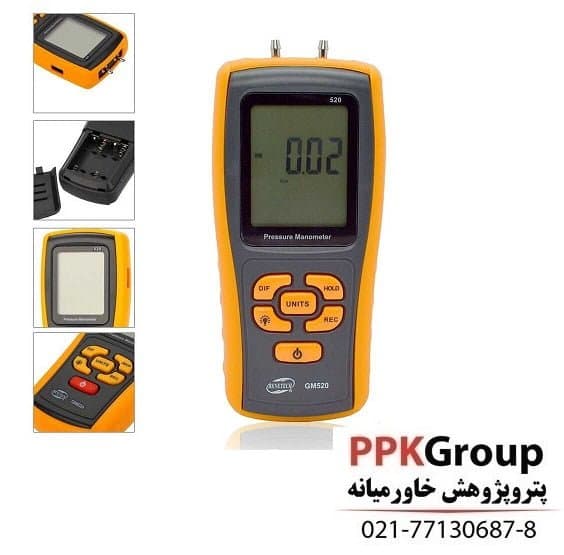 فشارسنج دیجیتال بنتک BENETECH GM520 — تصویر ۷