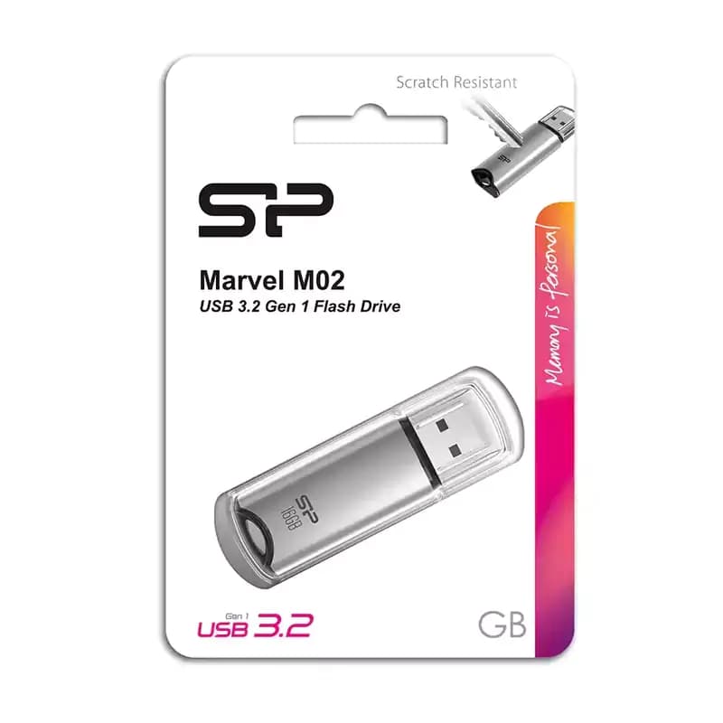 فلش مموری سیلیکون پاور مدل M02 ظرفیت 32 گیگابایت | Silicon Power — تصویر ۹