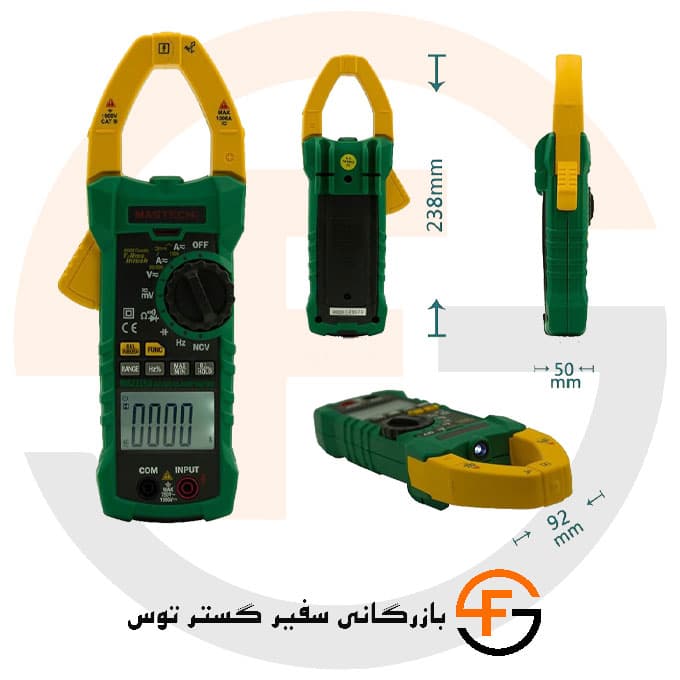 آمپرمتر کلمپی AC/DC مستک مدل MASTECH MS2115A — تصویر ۷