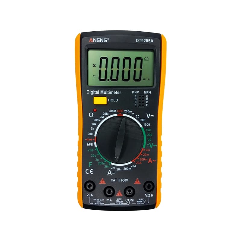 مولتی متر دیجیتال ANENG مدل DT9205A — تصویر ۹