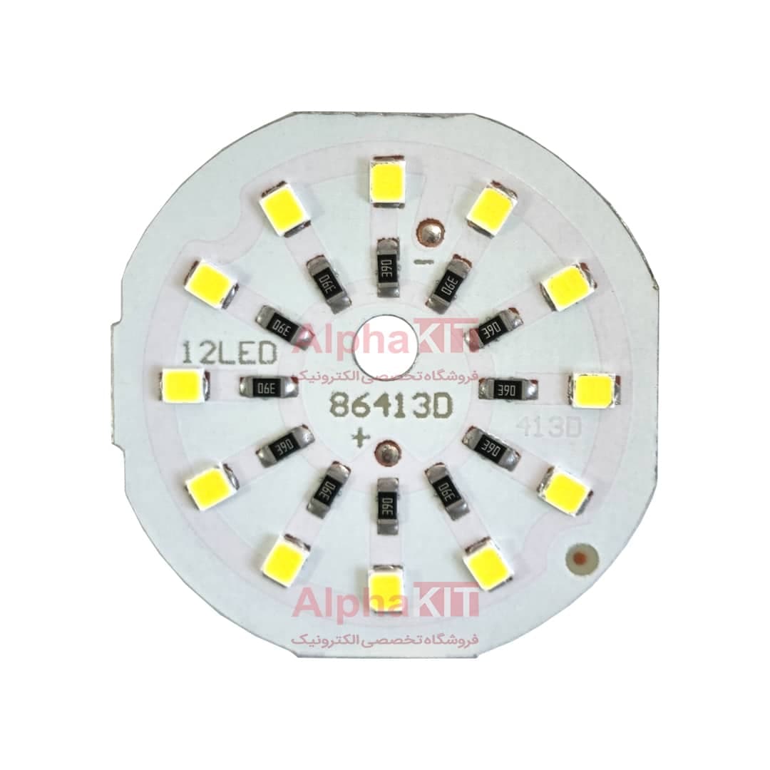 ال ای دی 12 وات 12 ولت SMD سفید مهتابی مدل 86413