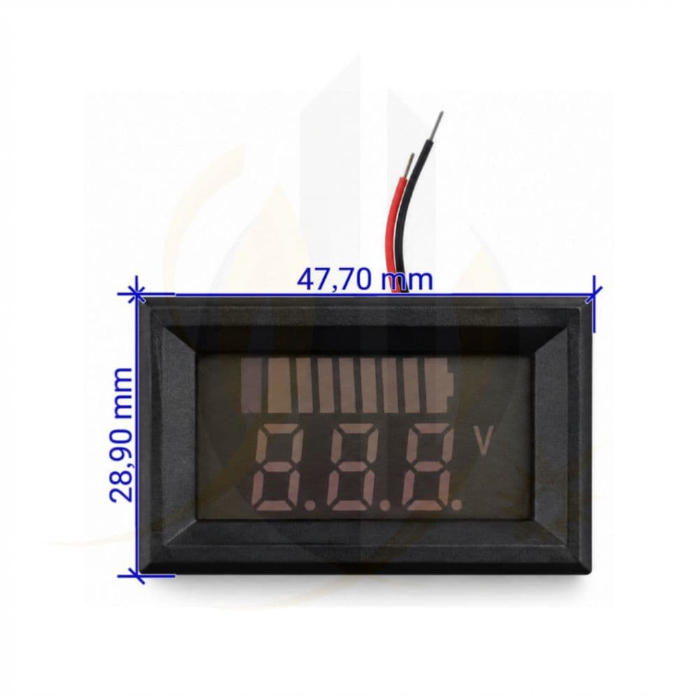 ماژول نمایشگر سطح شارژ باترى 12V روپنلی — تصویر ۵
