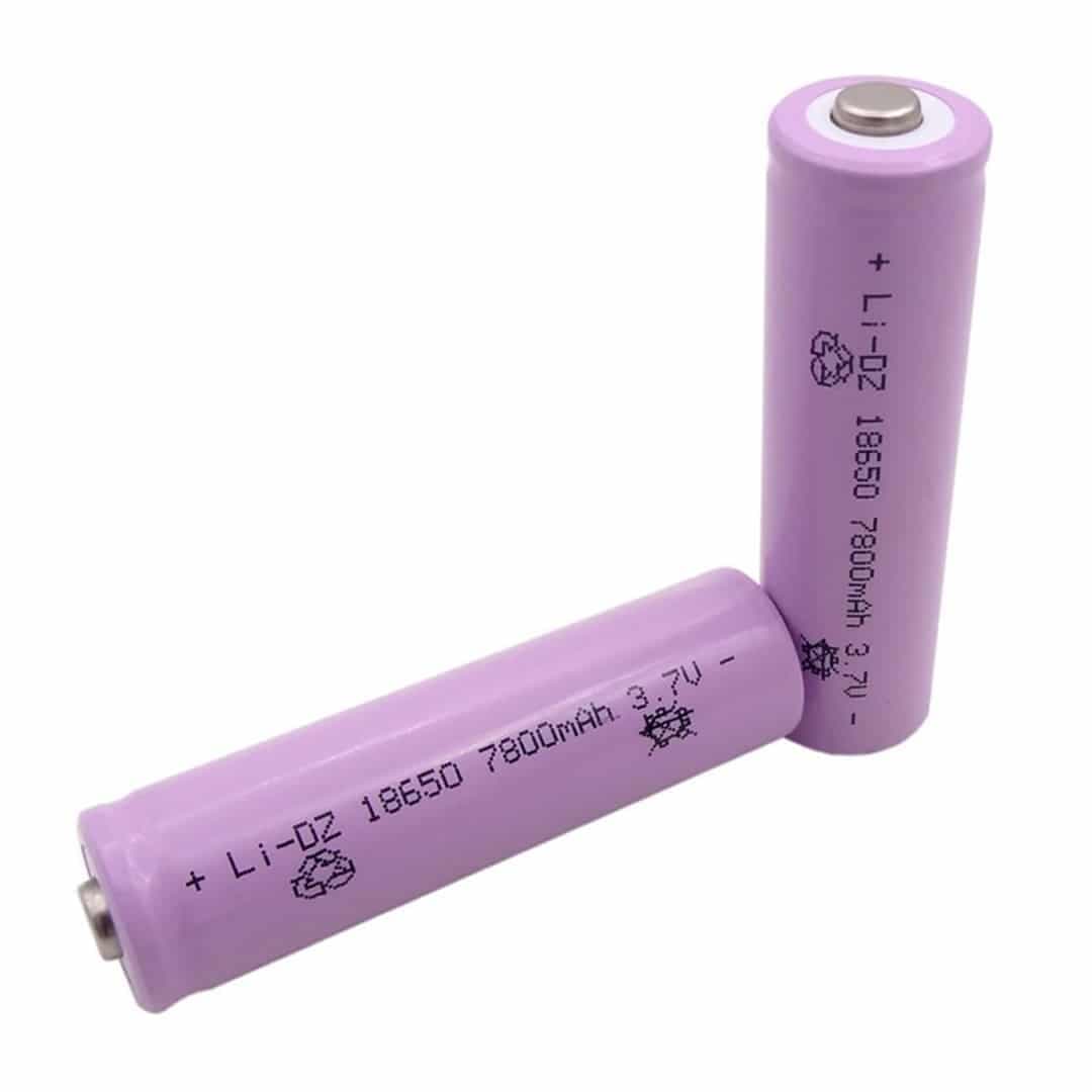 باتری لیتیوم یون 3.7 ولت 7800mAh سایز 18650