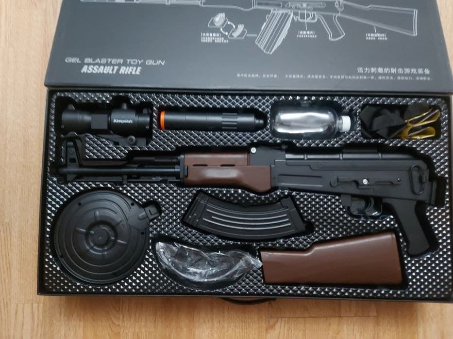 تفنگ تیر ژله‌ای دستی AK-47 — تصویر ۴